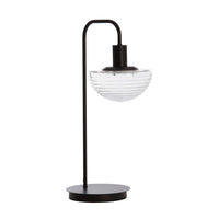 Tafellamp Baylie - Mat zwart - 30x20x61cm