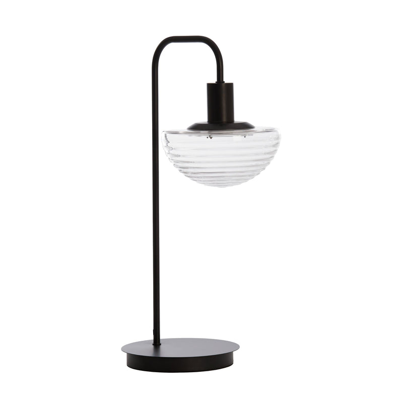 Tafellamp Baylie - Mat zwart - 30x20x61cm