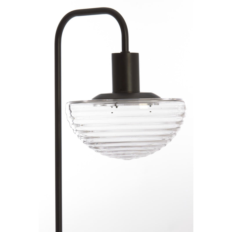 Tafellamp Baylie - Mat zwart - 30x20x61cm