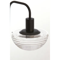 Tafellamp Baylie - Mat zwart - 30x20x61cm