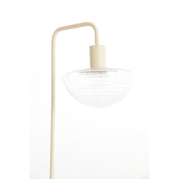 Tafellamp Baylie - Mat crème - 30x20x61cm