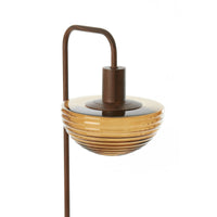 Tafellamp Baylie - Donkerbruin - 30x20x61cm