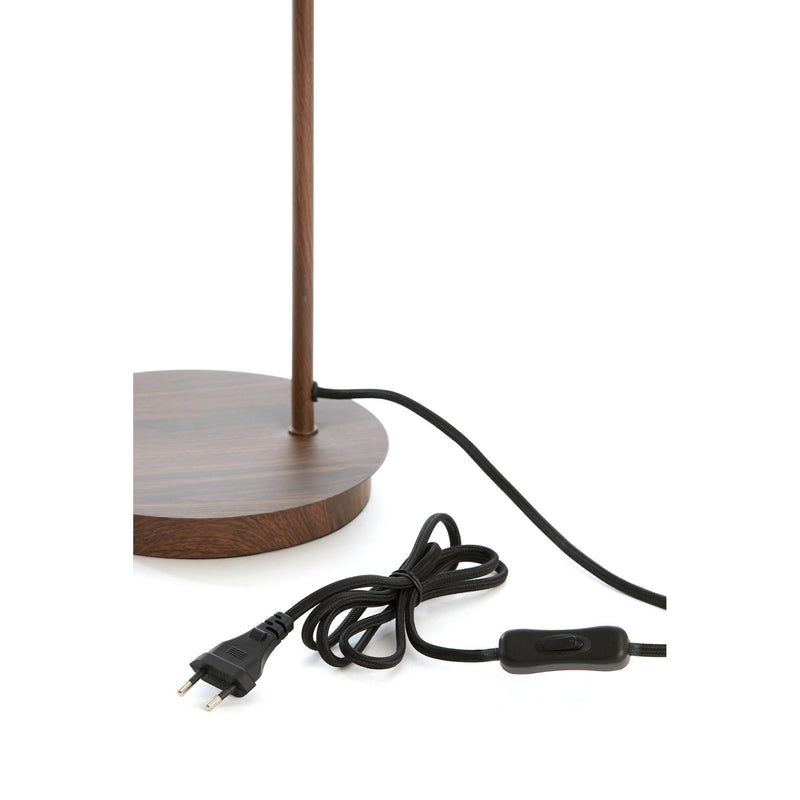 Tafellamp Baylie - Donkerbruin - 30x20x61cm