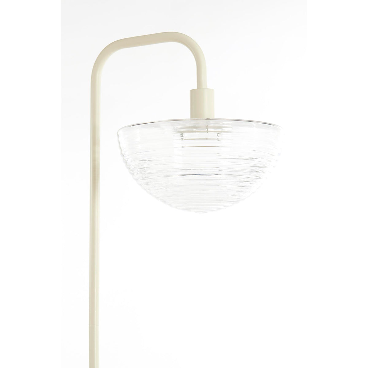 Vloerlamp Baylie - Mat crème - 43x30x165cm