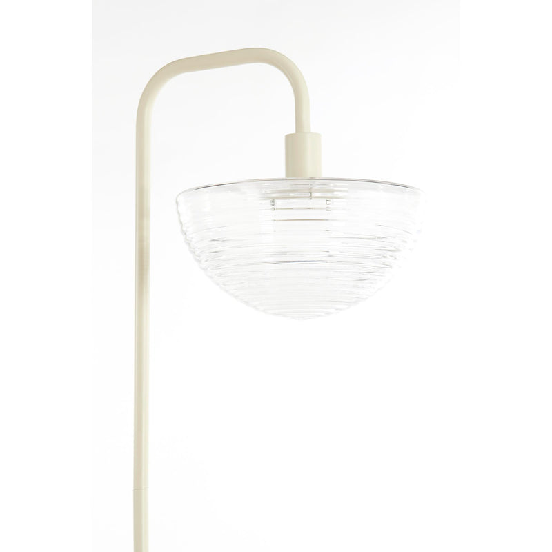 Vloerlamp Baylie - Mat crème - 43x30x165cm
