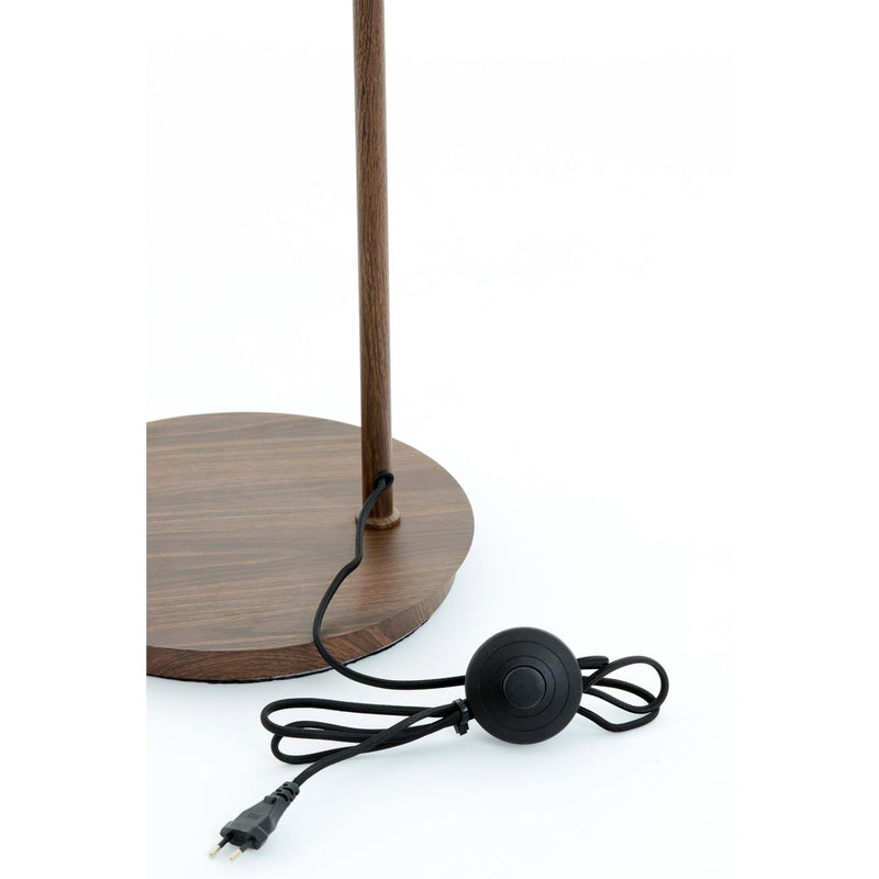 Vloerlamp Baylie - Bruin - 43x30x165cm