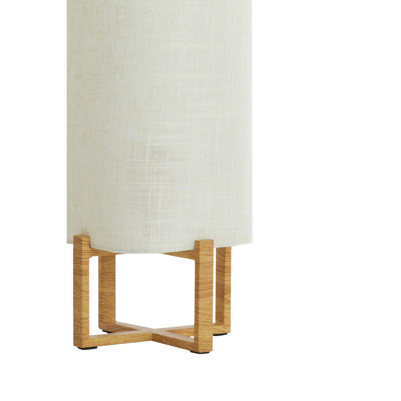 Tafellamp Wyn - Crème - 16.5x16.5x39cm