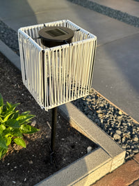 Solar lantaarn wit
