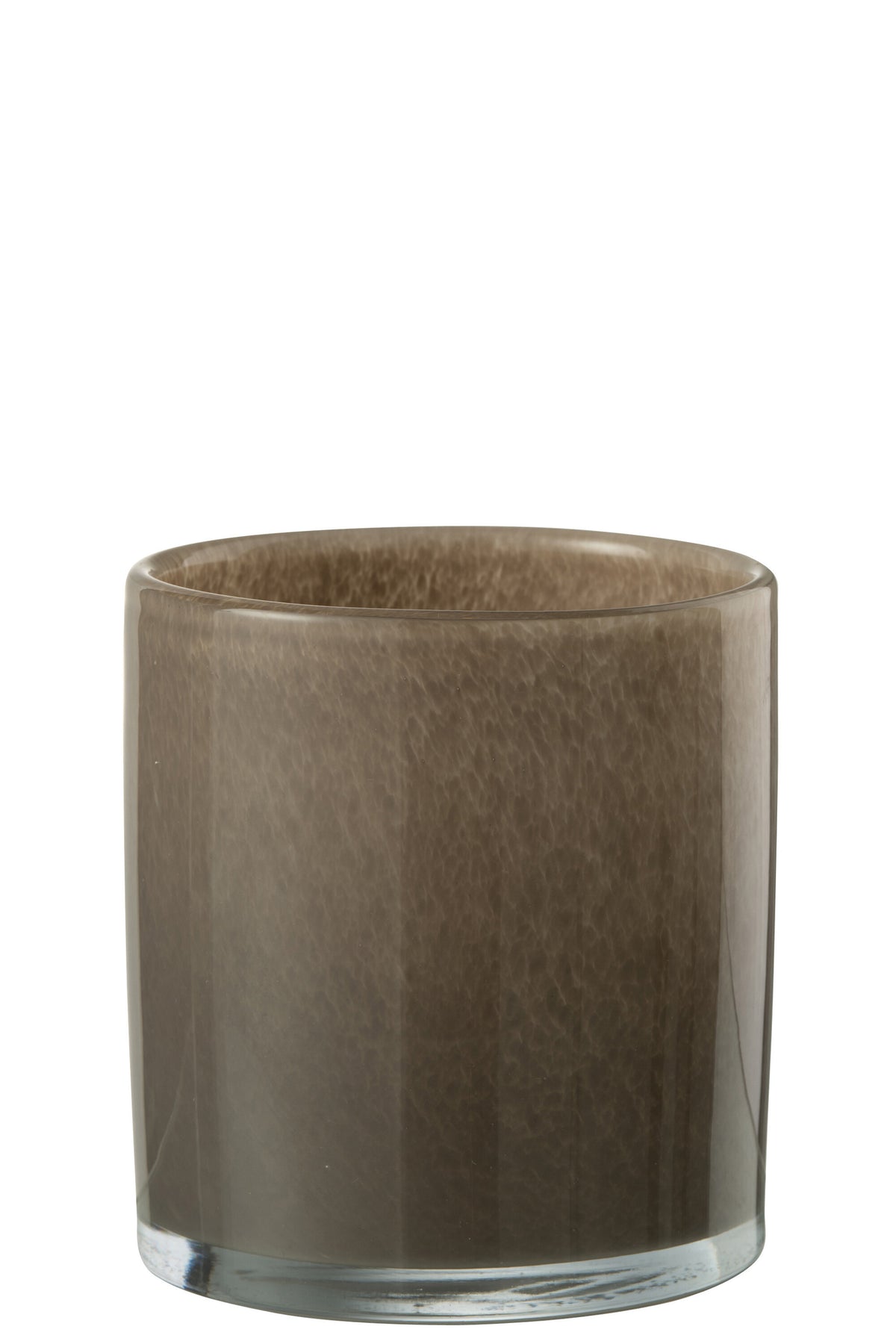 Tealight Holder Jade Brown Medium