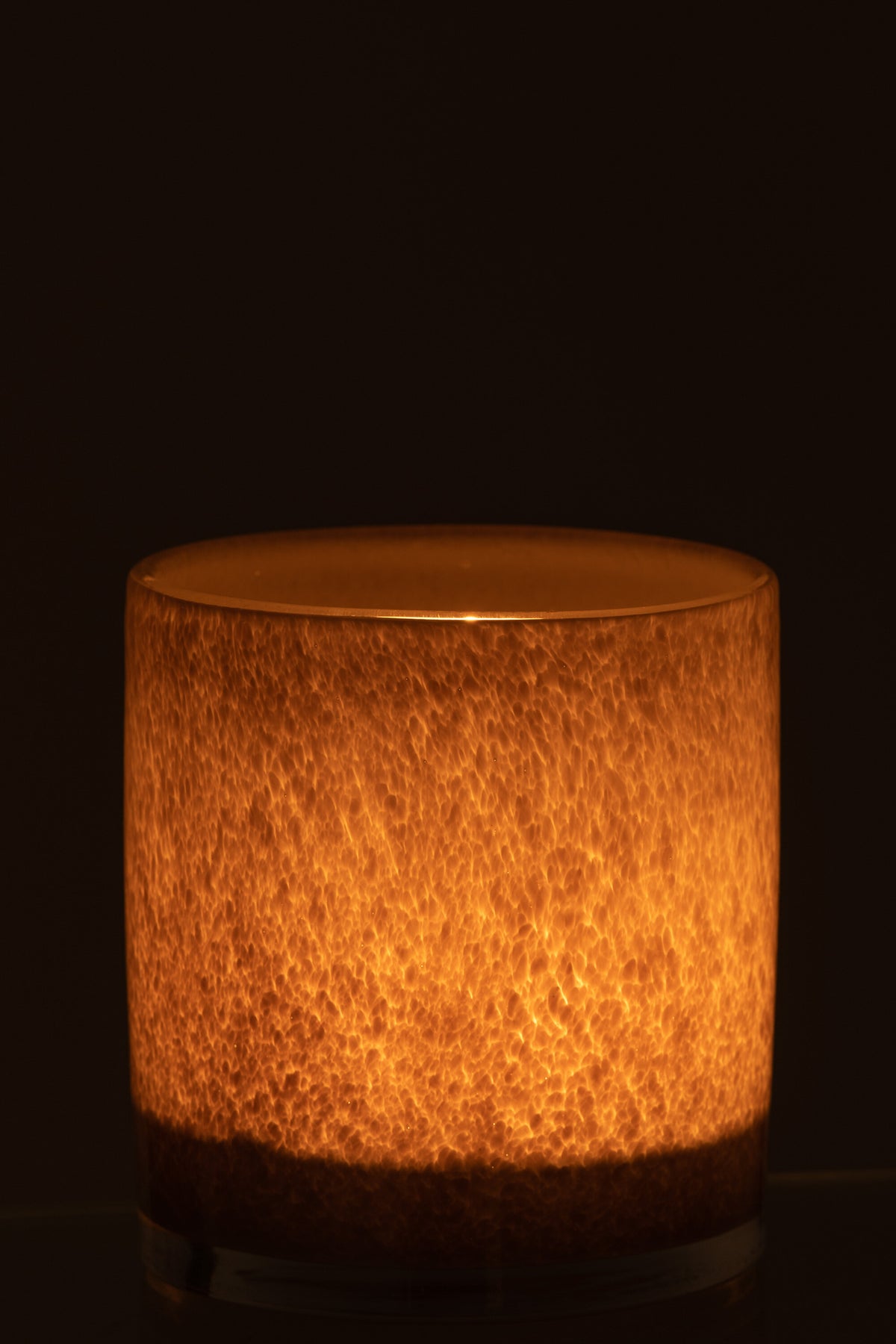 Tealight Holder Jade Brown Medium