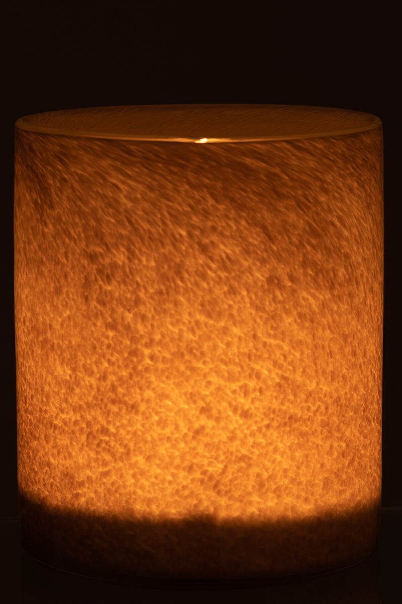 Tealight Holder Jade Brown Large