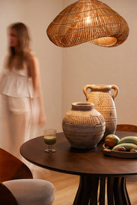 Table Connie Mango Wood Dark Brown
