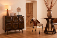 Table Connie Mango Wood Dark Brown