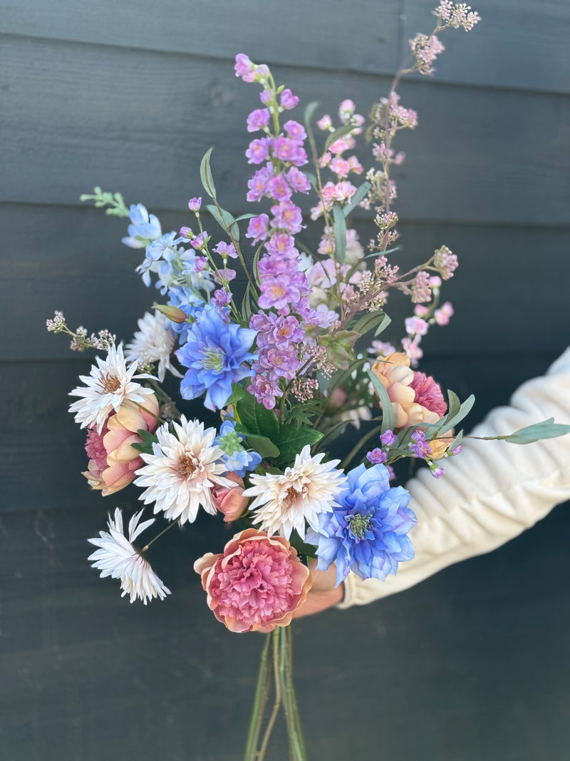 Zijdenboeket Pastel Love L