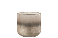 Hurricane Camille Glass Pink Large