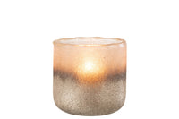 Hurricane Camille Glass Pink Large