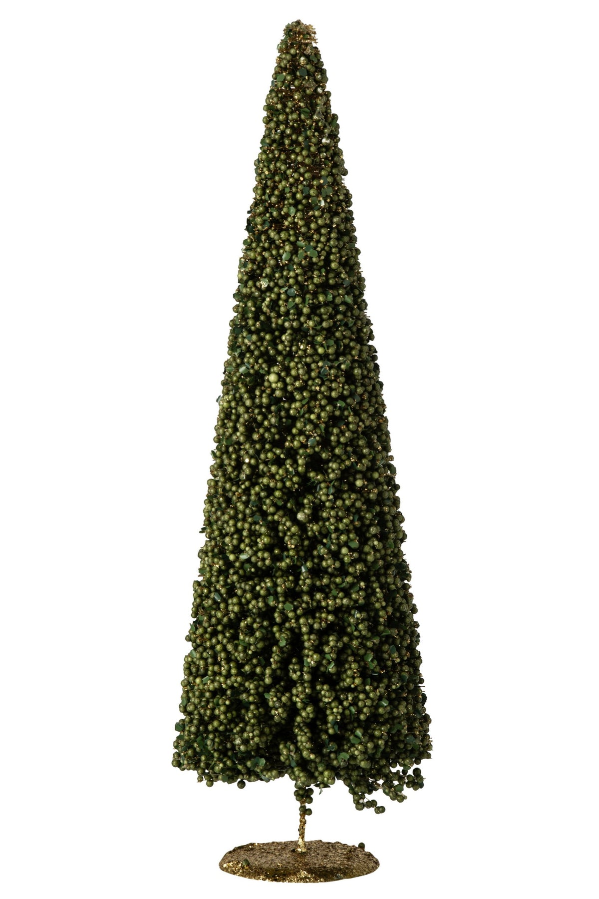 Tree Berries Synthetic Moss Green Large