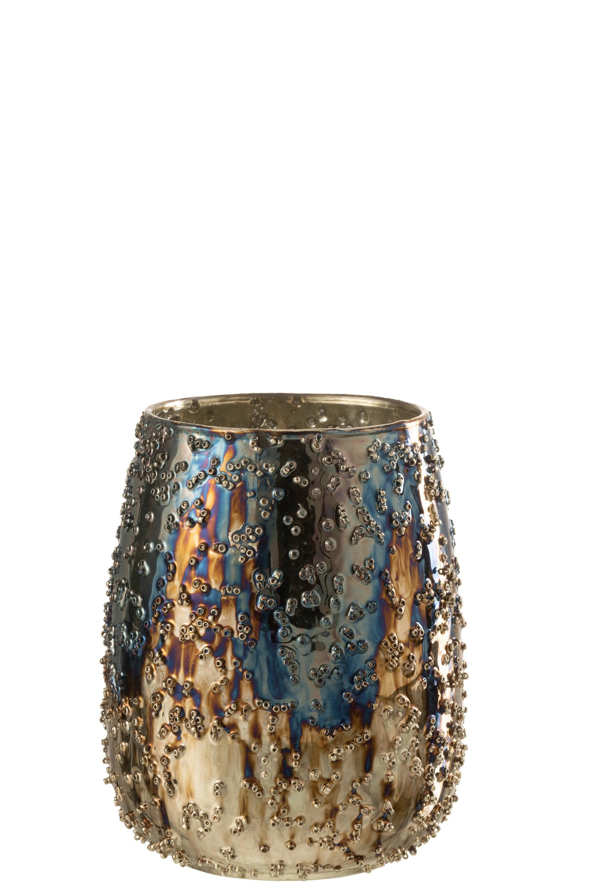 Hurricane Lise Glass Brown/Gold Medium