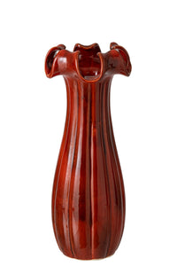 Vase Clay Red Small