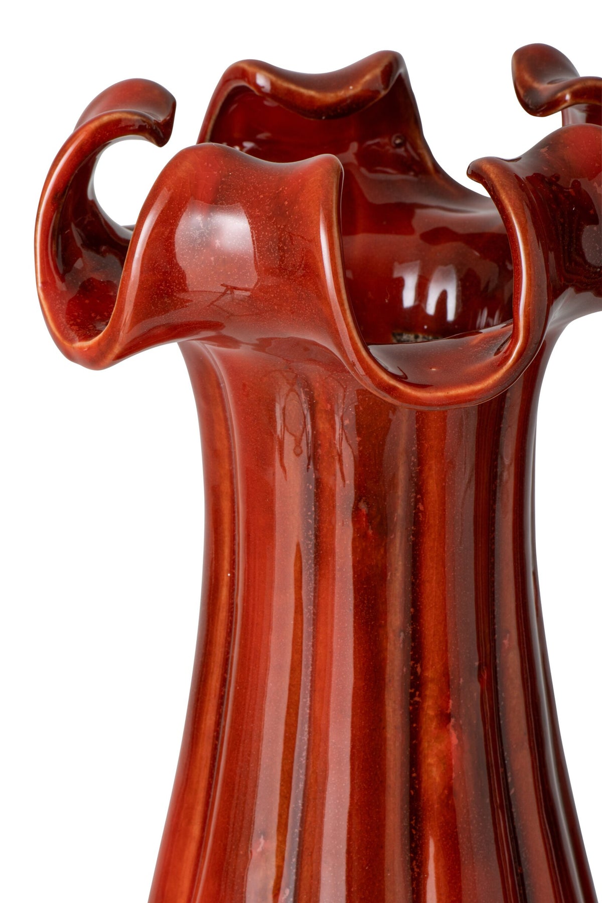 Vase Clay Red Small