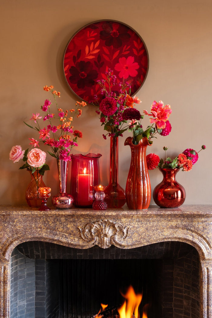 Vase Clay Red Small