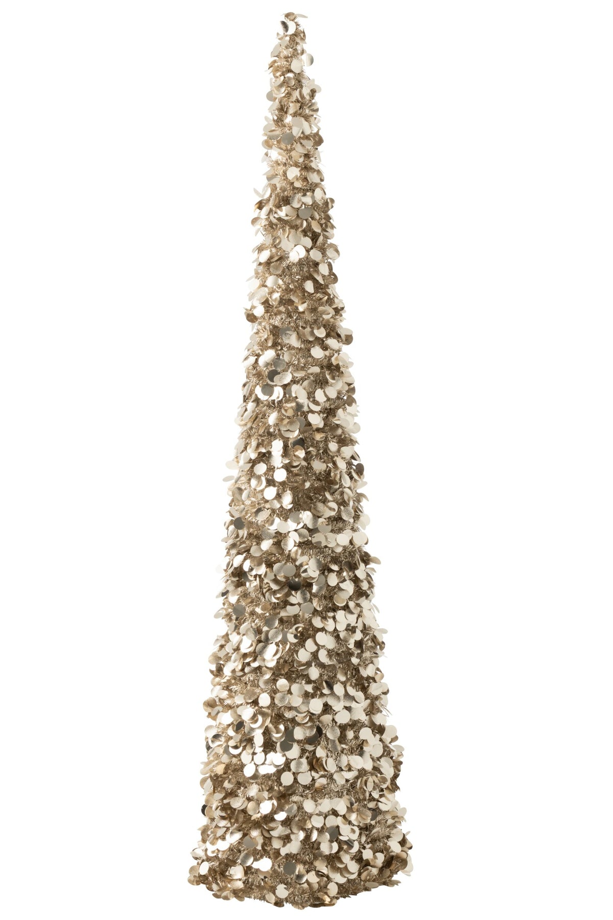 Tree Sparkling Polystyrene Greige Extra Large