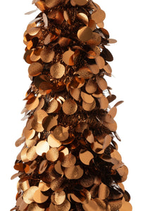 Tree Sparkling Polystyrene Brown Extra Large