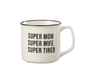 Mug Message Bff Porcelain White/ Black
