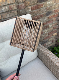 Solar lantaarn taupe