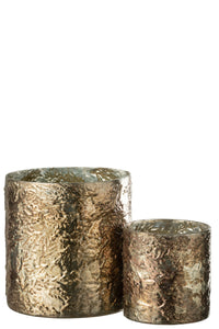 Hurricane Oxidized Cylinder Copper Large