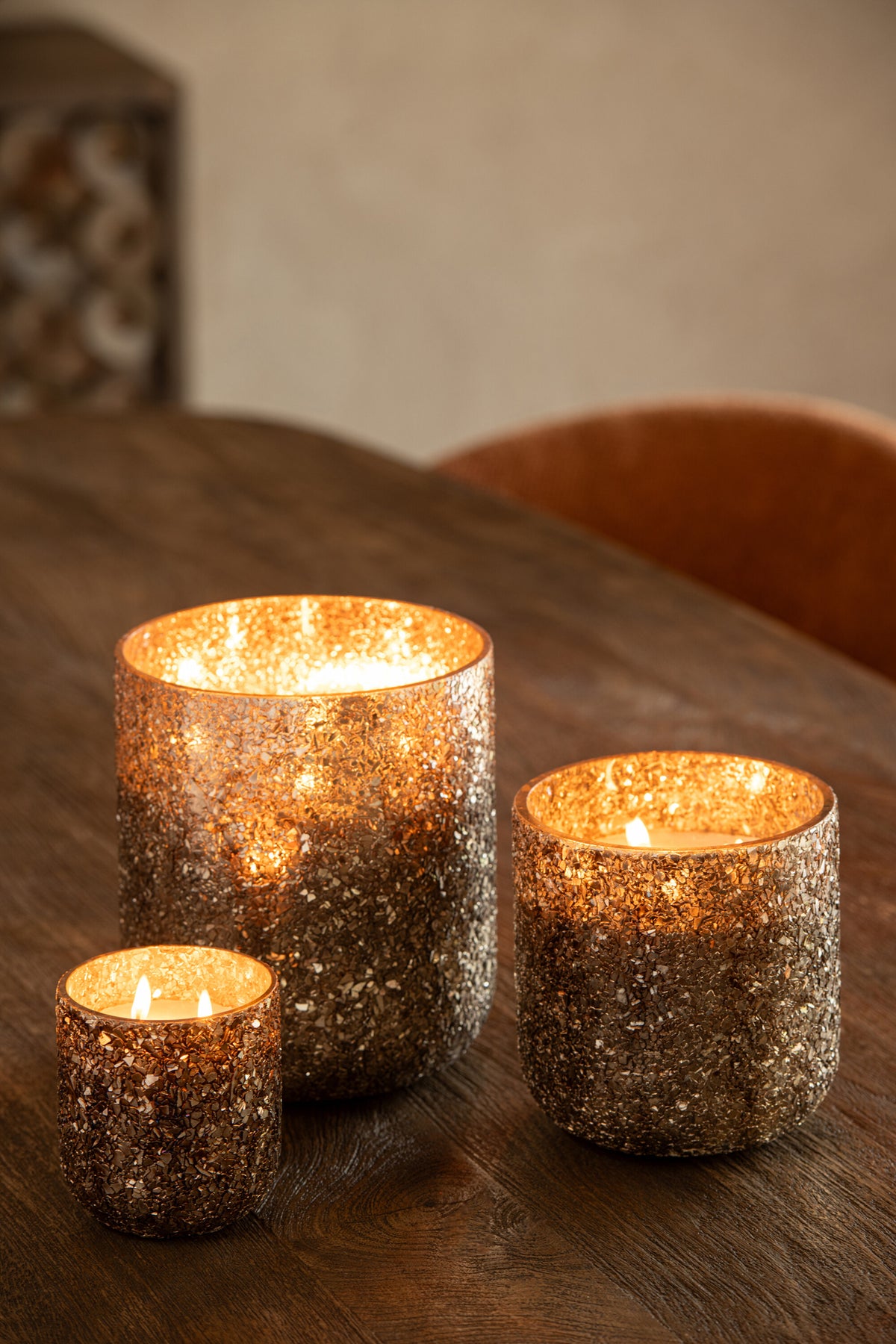 Scented Candle Luxuria Bronze Large- 80H