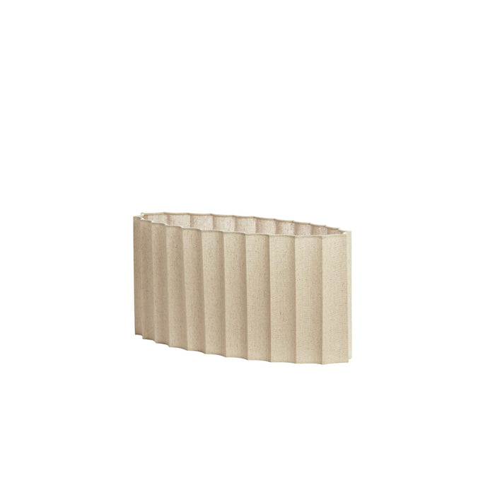 Lampenkap ovaal Disli - Crème - 58x24x27cm