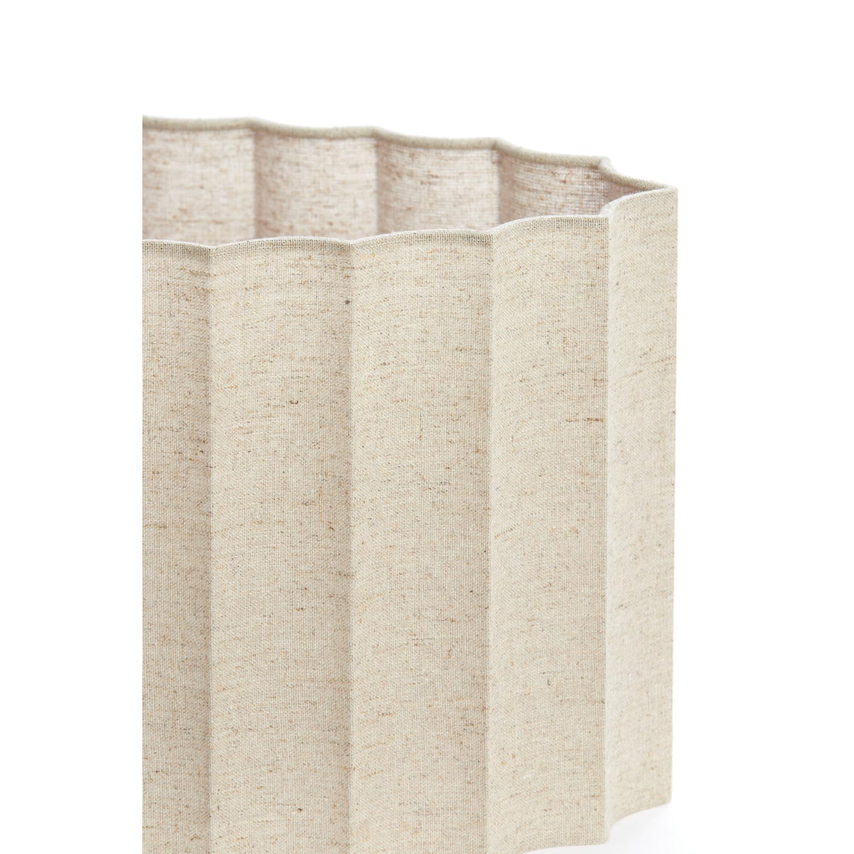 Lampenkap ovaal Disli - Crème - 58x24x27cm