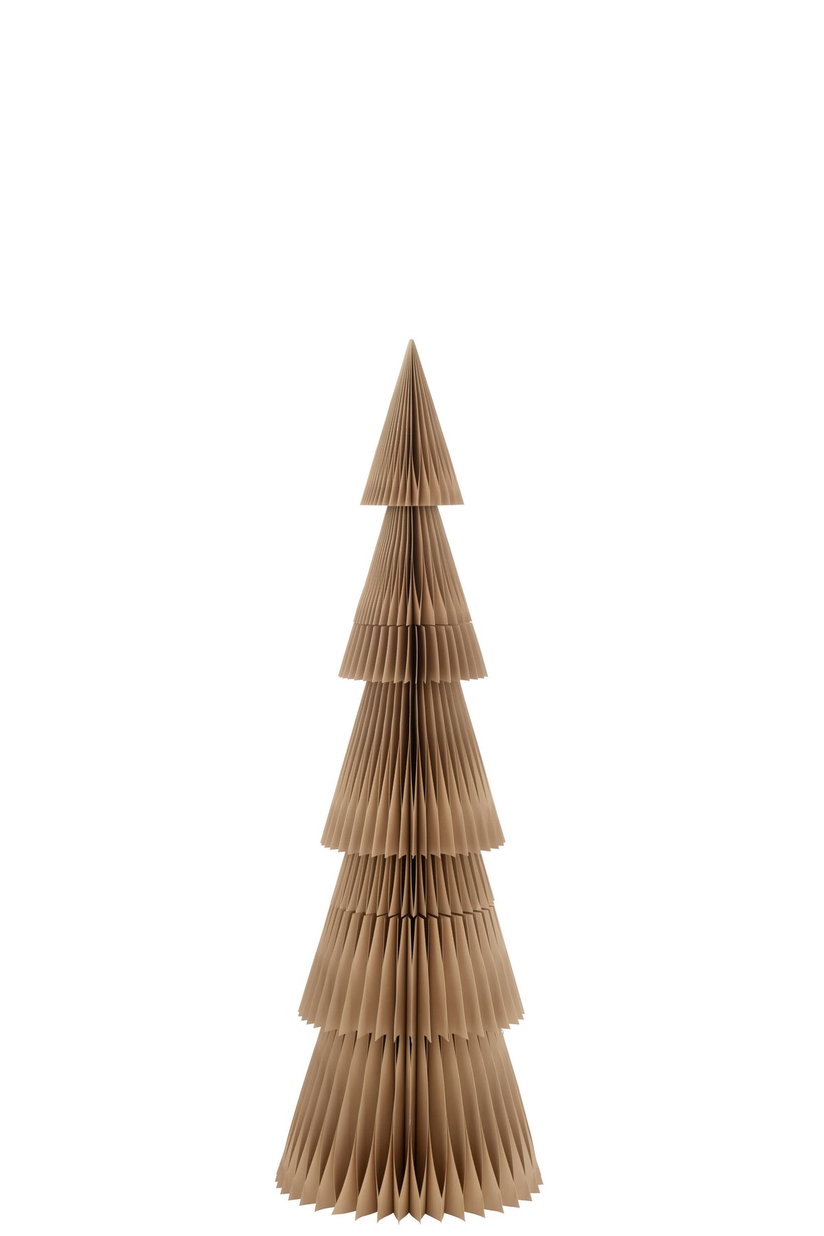 Christmas Tree Folding Paper Beige Medium