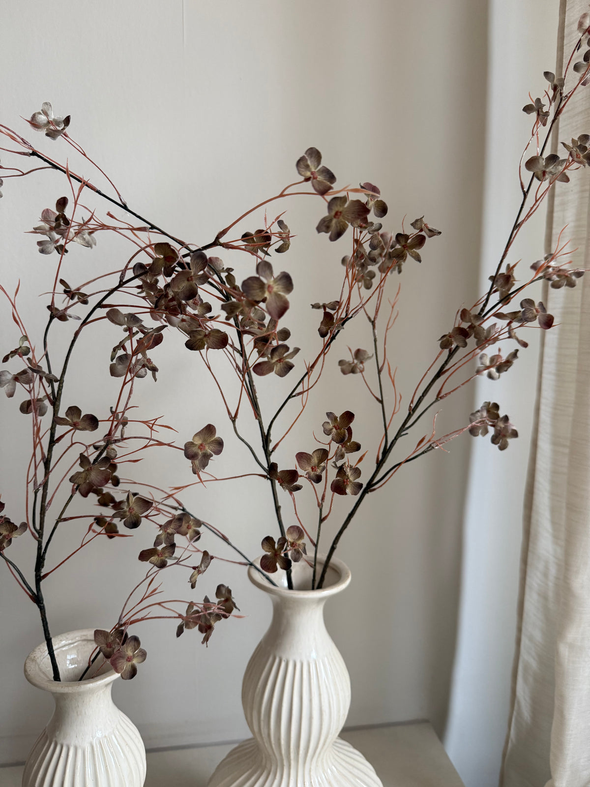 Zijden Bloesemtak – Mocha Brown