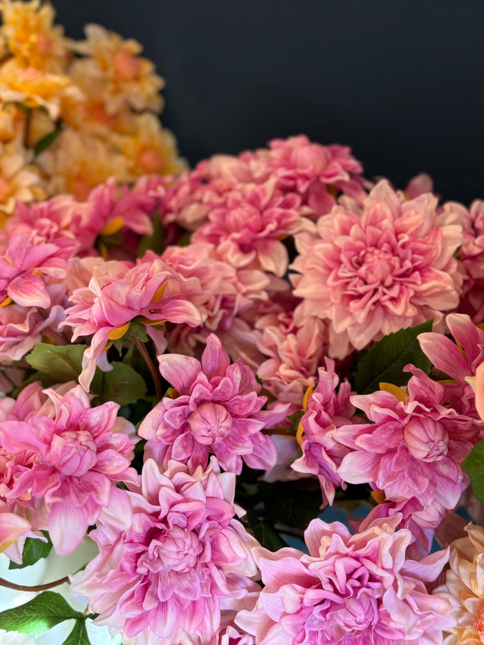 Dalia roze/paars Real touch