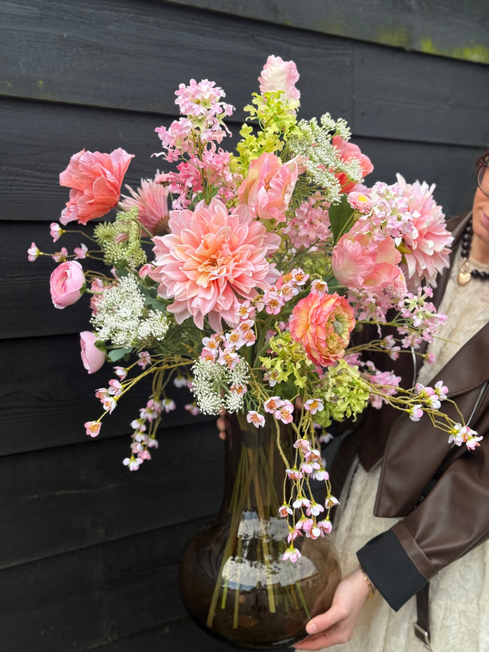 Zijdenboeket Blooming Blush