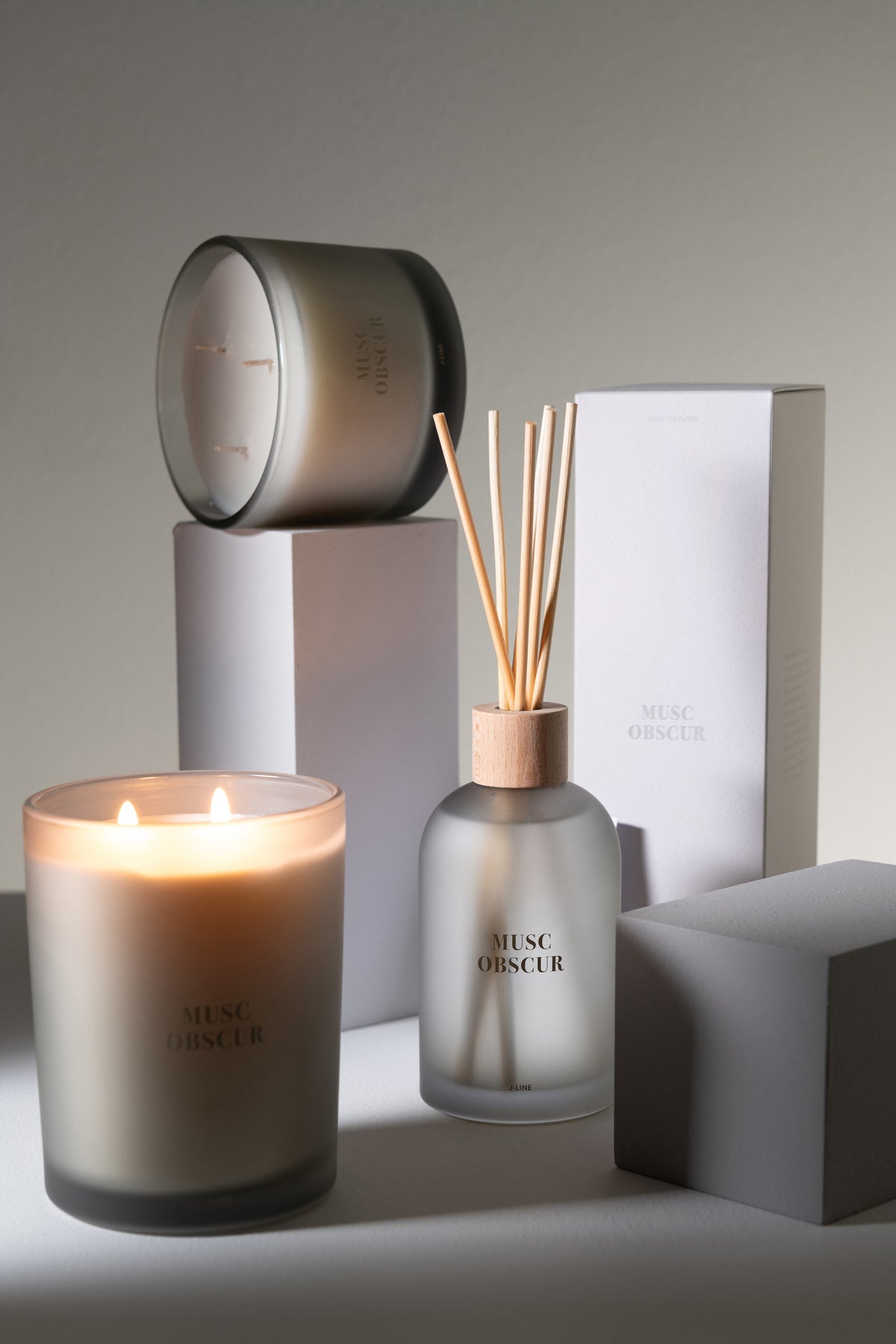 Reed Diffuser Accords Essentiels Musc Obscur-250Ml