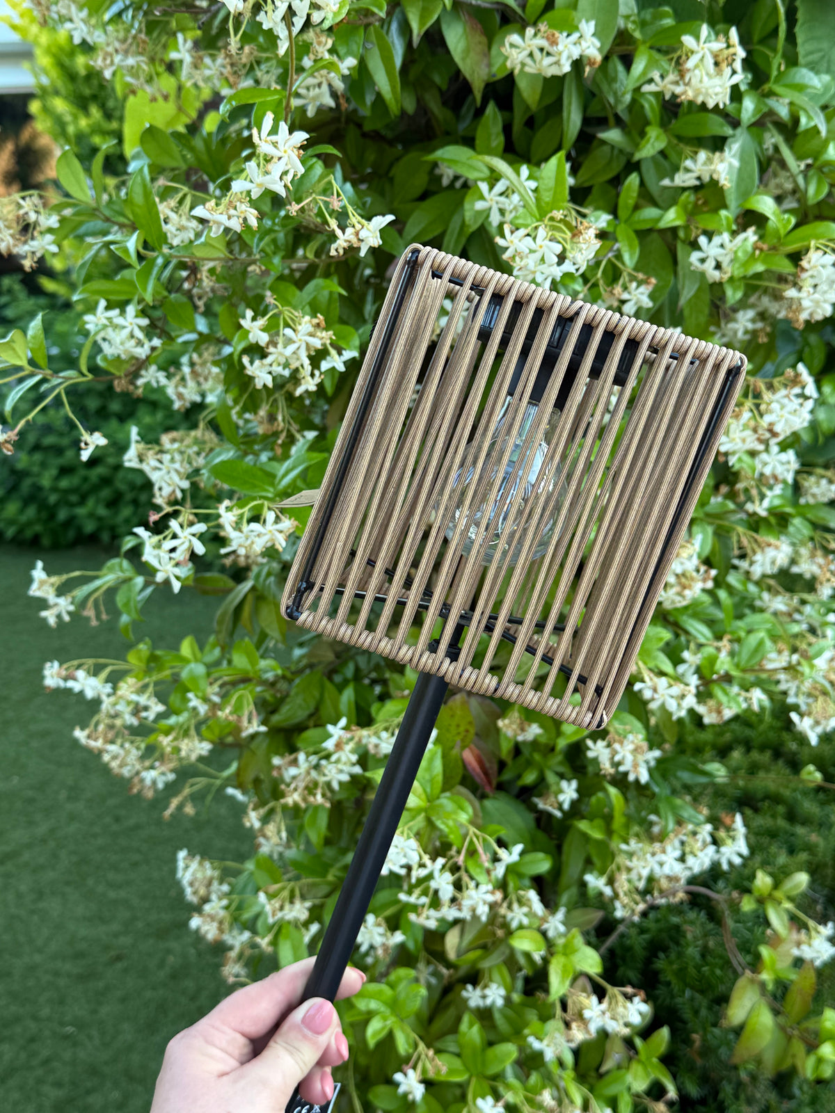 Solar lantaarn taupe