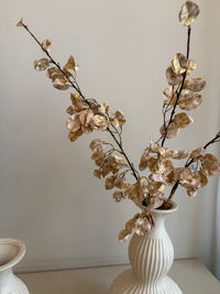 Zijden Lunaria Tak – Champagne Gold