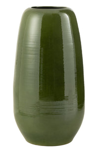 Vase Lola Porcelain Green Extra Large