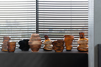 Vase Max Glass Brown Large