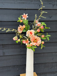 Zijdenboeket Peach love