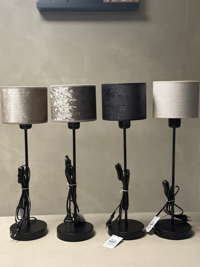 Lampvoet Ø13x44,5 cm mat zwart