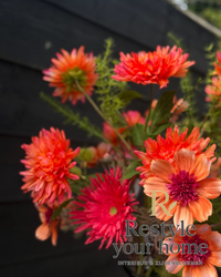 Zijdenboeket Scarlet