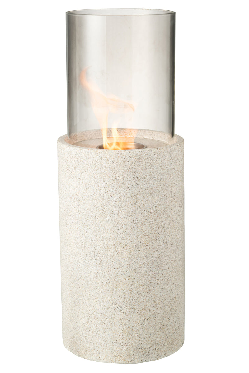 Fire Pit Column Mgo Grey