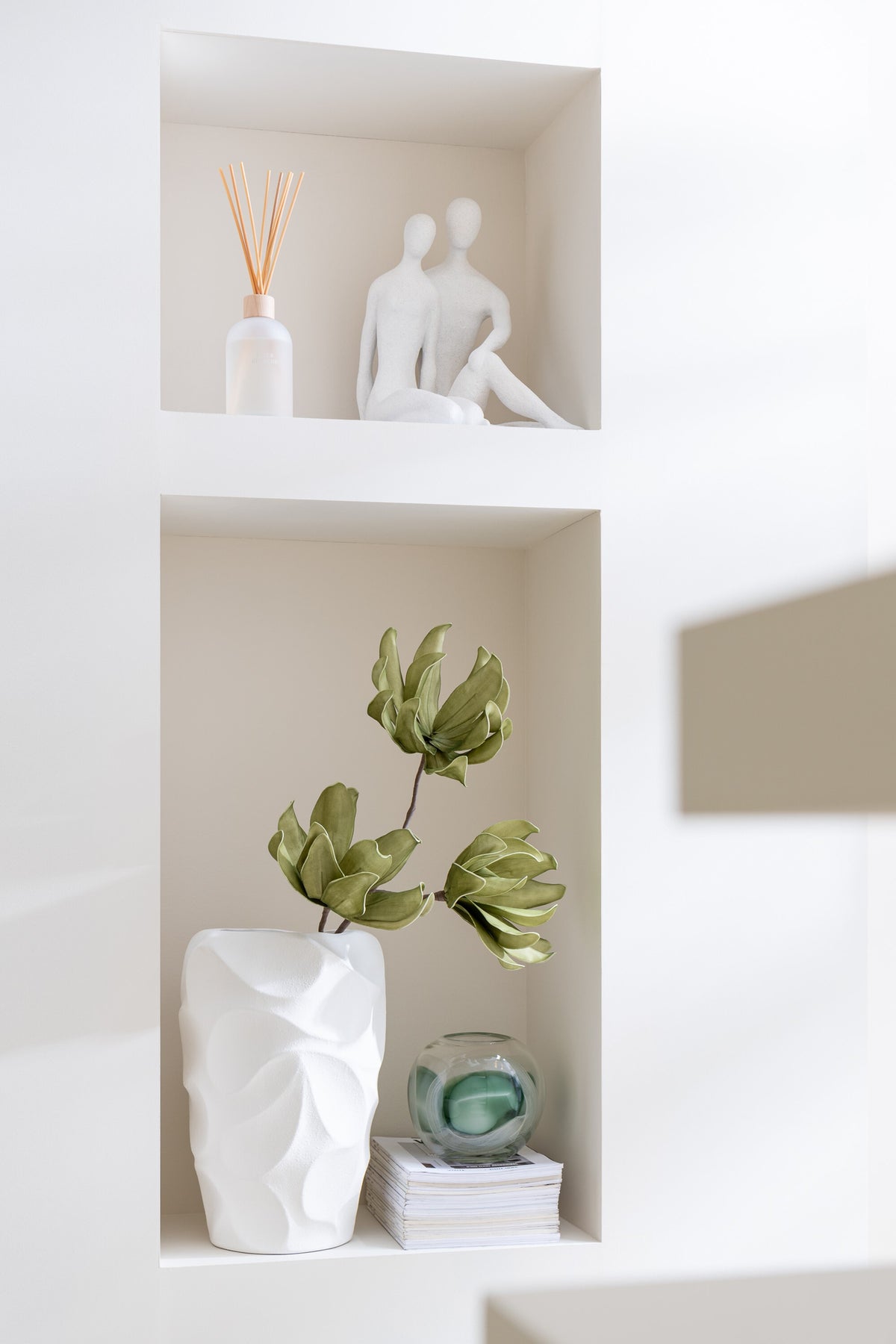 Vase Mirena Clay White Large