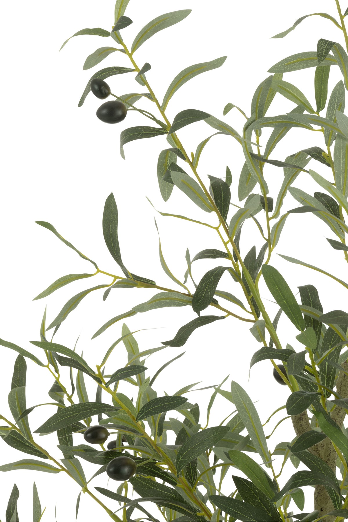 Olive Tree Pot Artificial Green Large