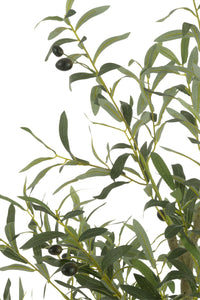 Olive Tree Pot Artificial Green Large