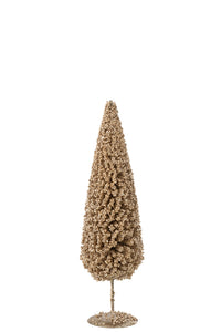 Christmas Tree Pet Champagne Colored Medium